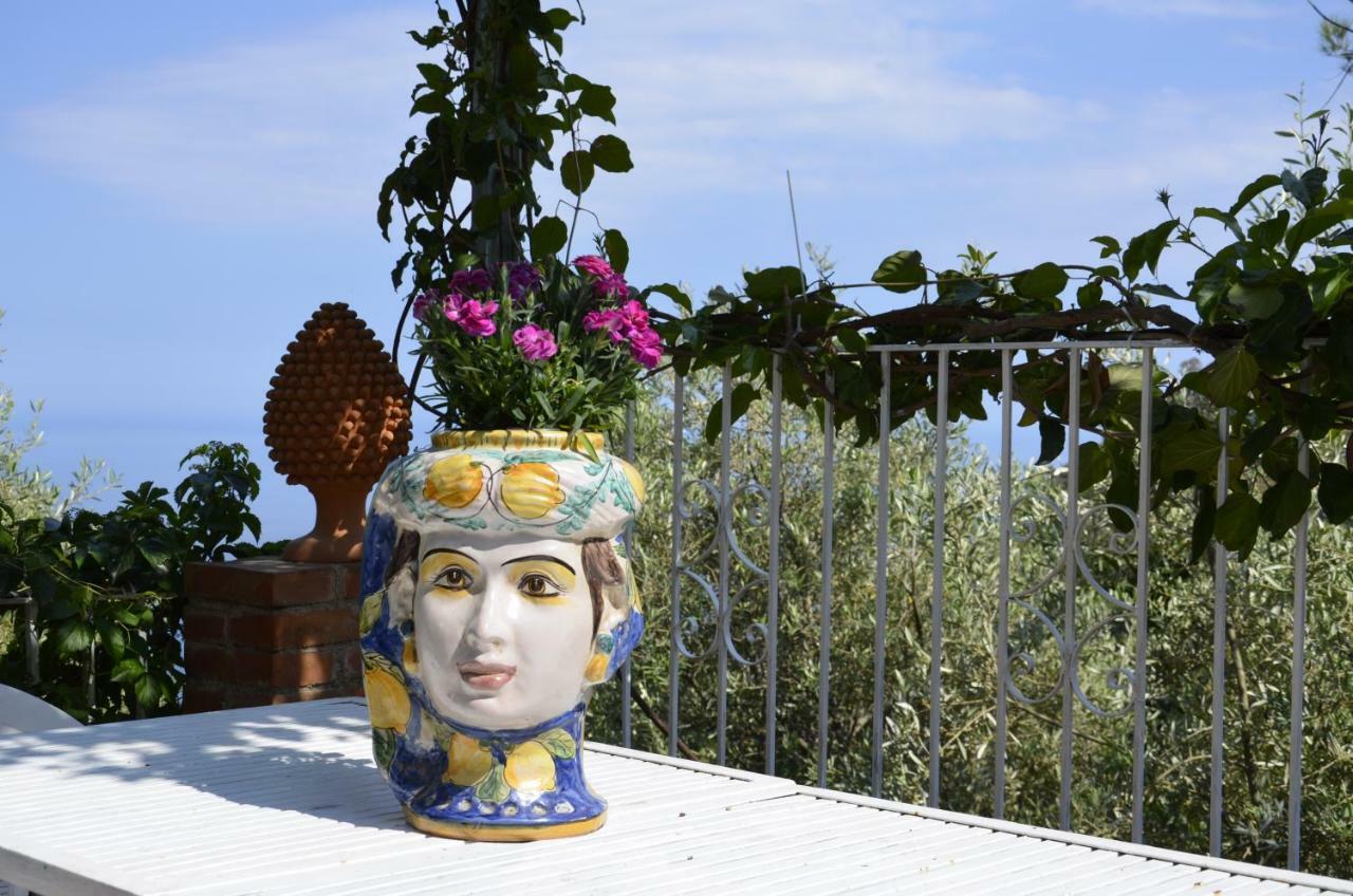 Casa Il Faro Villa Con Piscina Castelmola Ngoại thất bức ảnh